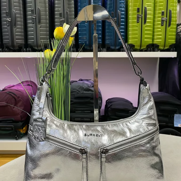 Silberne Tasche von Burkely